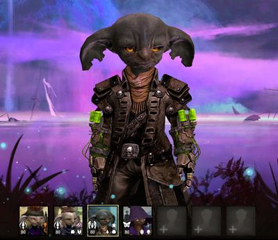 Screen shot of Guild Wars 2 start screen